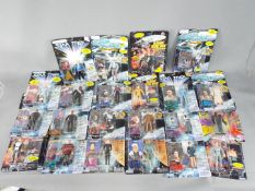 Playmates Star Trek - A collection of 22 carded collectable Star Trek Action Figures by Playmates