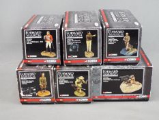 Corgi Forward March - Six boxed figures from various ranges from the Corgi Forward March series.