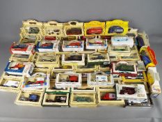 Lledo - A boxed collection of approximately 70 diecast vehicles by Lledo.