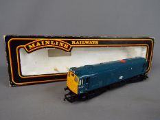 Mainline - A boxed OO gauge Co-Co diesel locomotive #937044 Op.No. 25027 in BR blue livery.