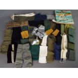 Palitoy, Hasbro - A collection of approximately 30 unboxed items of vintage Action Man clothing.