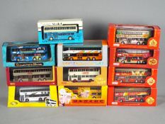 Corgi, KMB, ABC Models, CSM - 11 boxed diecast 1:76 scale model buses.