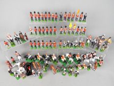 Britains - Over 80 unboxed figures by Britains.