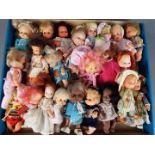 A collection in excess of twenty small collector dolls from the 1960's and 1970's to include