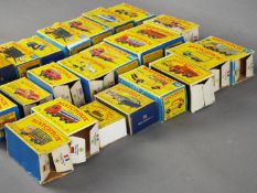 Matchbox - A collection of 24 EMPTY Matchbox boxes.