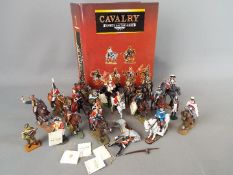 Del Prado - Approximately 20 unboxed mainly mounted and foot figures from various eras majority by