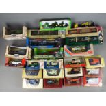 Matchbox, Saico, Lledo, EFE, Siku and others - 23 boxed diecast vehicles in various scales.
