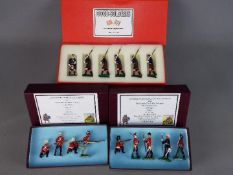 Good Soldiers, The Scottish Toy Soldier Company - Three boxed sets of painted metal soldiers.