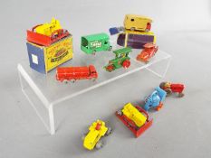 Matchbox by Lesney - A collection of 10 diecast Matchbox vehicles, 2 of which are boxed.