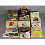 Corgi, Lledo, Matchbox - 14 boxed diecast vehicles in various scales.