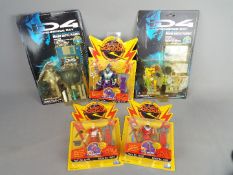 Playmates, Trendmasters - Five carded TV / film related action figures / playsets.