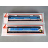 Lima - Two boxed OO gauge Diesel locomotives by Lima. Lot includes #205265 Class 50 Op.No.