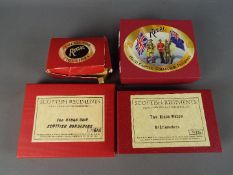 Regal Enterprise (NZ), The Toy Soldier Company - Four boxed sets of painted metal soldiers.