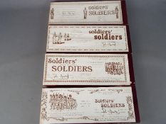 John Tunstill, Soldiers' Soldiers - Four boxed sets of hand painted metal soldiers by John Tunstill.