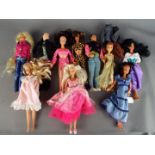 Fashion Dolls - A collection of ten poseable fashion dolls to include Noel from Hearsay,