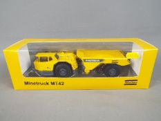 Atlas Copco - A boxed 1:50 diecast Atlas Copco MT42 Minetruck.