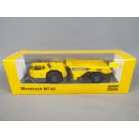 Atlas Copco - A boxed 1:50 diecast Atlas Copco MT42 Minetruck.