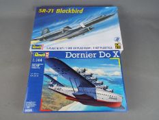 Revell - two all plastic model kits to include Dornier Do X, model No.
