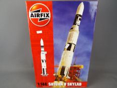 Airfix - an all plastic model kit of a Saturn V Skylab model No.