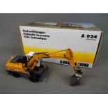 NZG - A boxed diecast 1:50 scale NZG #780 Liebherr A924 Litronic Hydraulic Excavator .