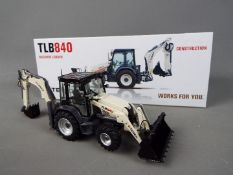 NZG - A boxed diecast 1:50 scale NZG #867 Terex TLB840 Backhoe Loader.