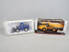 Motorart - Two boxed Volvo 1:50 scale construction vehicles by Motorart.