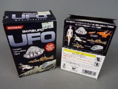 Gerry Anderson - UFO - two Konami miniature models from Japan to include Interceptor and Sky 1 both