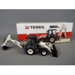 NZG - A boxed diecast 1:50 scale NZG #682 Terex 860sx Backhoe Loader.