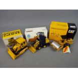 NZG, Conrad - Three boxed diecast 1:50 scale construction vehicles.