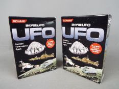 Gerry Anderson - UFO - two Konami Japanese miniature models to include Alien UFO and Shadow Mobile,