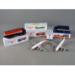 Atlas Editions, Corgi Aviation Archive - Five boxed diecast vehicles by Atlas Editions,