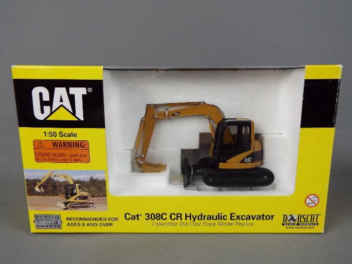 Norscot, Spec Cast - Two boxed 1:50 scale diecast construction vehicles. - Image 3 of 3