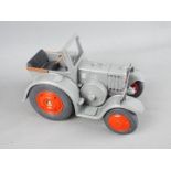 CTF - An unboxed and unmarked but probably by CTF Lanz Bulldog Farm Tractor made by CTF