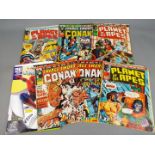 Marvel - A small group of vintage comics,