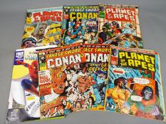 Marvel - A small group of vintage comics,