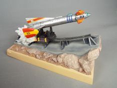 Gerry Anderson - a Roger Harrop Quality Design hand-painted figurine of Fireball XL5,