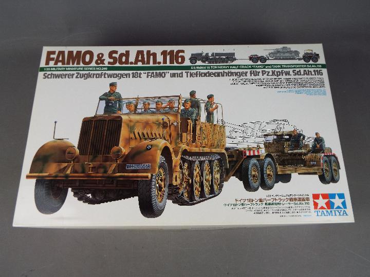 Tamiya - an all plastic model kit of a Famo & Sd. Ah. - Image 2 of 2