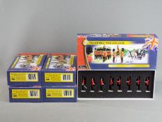 Britains - Five boxed sets of Britains figures from the 'Trooping the Colour' range.