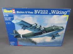 Revell - an all plastic model kit of a Blohm & Voss BV222 'Wiking' model No.