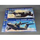 Revell - two Revell all plastic model kits to include an Airbus A400AM 'Atlas' model No.
