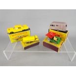 Matchbox, Lesney - Four boxed diecast vehicles by Matchbox.