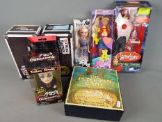 Captain Scarlet - a collection of boxed doll figures to include a Carlton boxed Captain Scarlett