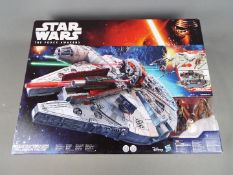 Star Wars ' The Force Awakens ' Millennium Falcon action figure playset, by Hasbro,