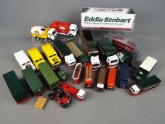 Corgi - a collection of 22 predominantly unboxed Corgi diecast model commercial vehicles to include