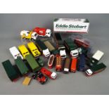 Corgi - a collection of 22 predominantly unboxed Corgi diecast model commercial vehicles to include