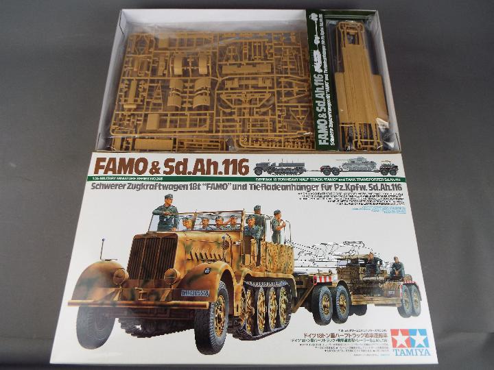 Tamiya - an all plastic model kit of a Famo & Sd. Ah.