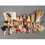 Dolls - a good mixed collection of mid century baby dolls to include some celluloid dolls,