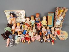 Dolls - a good mixed collection of mid century baby dolls to include some celluloid dolls,