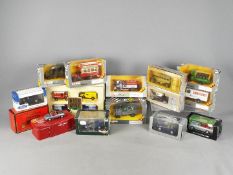 Corgi, Matchbox, Solido, Road Signatures - 15 boxed diecast model vehicles.