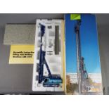 NZG - A boxed 1:50 scale diecast NZG #668 Liebherr LRB255 Litronic Piling and Drilling Rig.